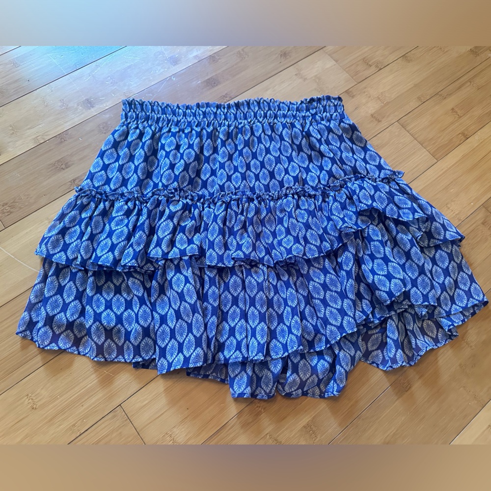 Misa los angeles patterned skirt